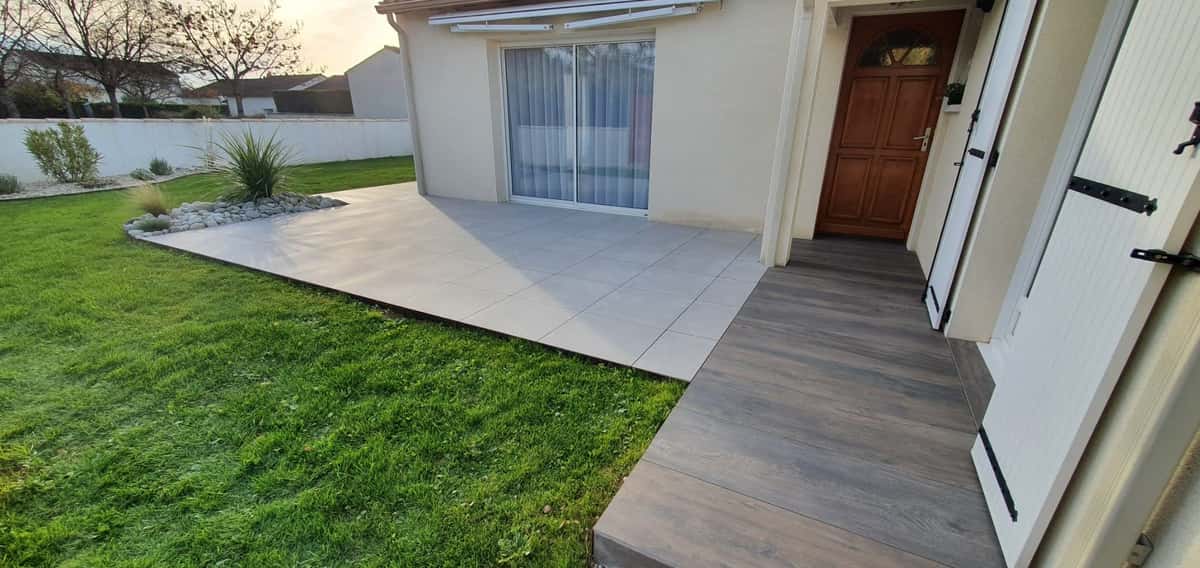 Terrasse Céramique sur Plots