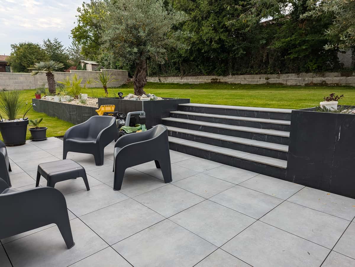 Terrasse Céramique sur Plots